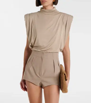 Mugler Pleated shorts | Thumbnail 2 Mugler Pleated shorts | Thumbnail 2