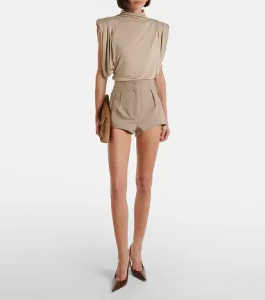 Mugler Pleated shorts | Thumbnail 3 Mugler Pleated shorts | Thumbnail 3