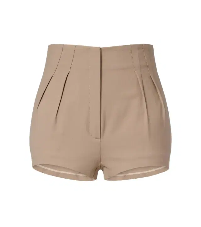 Pleated shorts