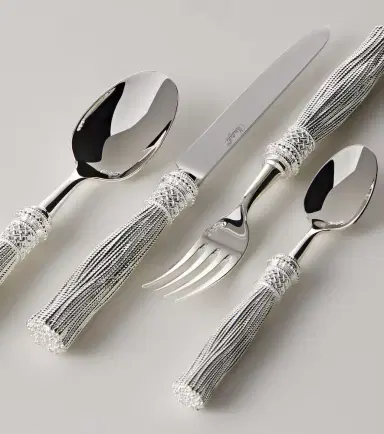 Christofle Pompon silver-plated cutlery set | Thumbnail 2