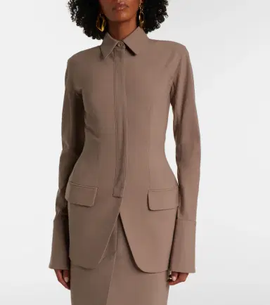 Mugler Peplum jacket | Thumbnail 5