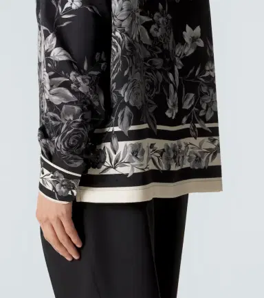 Dolce & Gabbana Floral polka-dot silk shirt | Thumbnail 3 Dolce & Gabbana Floral polka-dot silk shirt | Thumbnail 3
