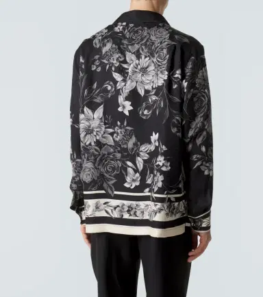 Dolce & Gabbana Floral polka-dot silk shirt | Thumbnail 6 Dolce & Gabbana Floral polka-dot silk shirt | Thumbnail 6