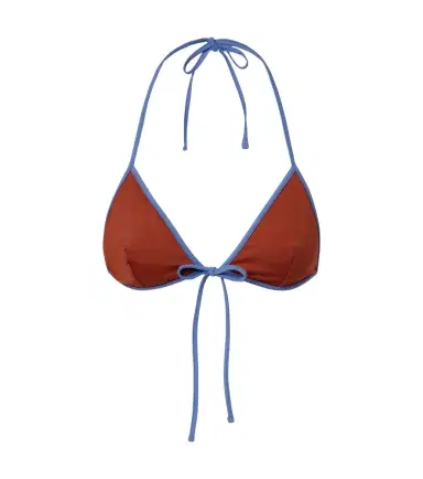 Prada Logo triangle bikini top | Thumbnail 1