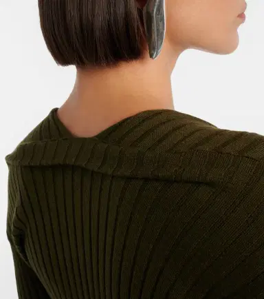 Bottega Veneta Ribbed-knit cashmere and silk top | Thumbnail 3 Bottega Veneta Ribbed-knit cashmere and silk top | Thumbnail 3