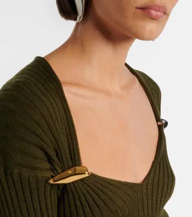 Bottega Veneta Ribbed-knit cashmere and silk top | Thumbnail 5 Bottega Veneta Ribbed-knit cashmere and silk top | Thumbnail 5