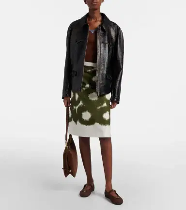 Prada Cotton jersey tank top | Thumbnail 4