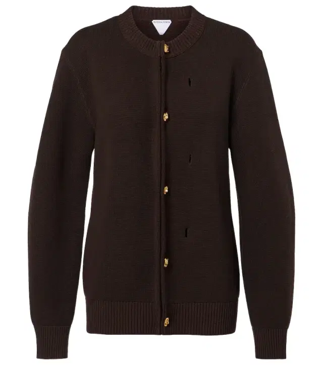 Wool and cotton cardigan