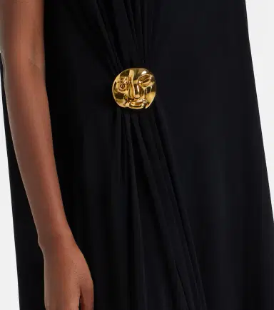 Bottega Veneta Asymmetric crêpe jersey cocktail dress | Thumbnail 6