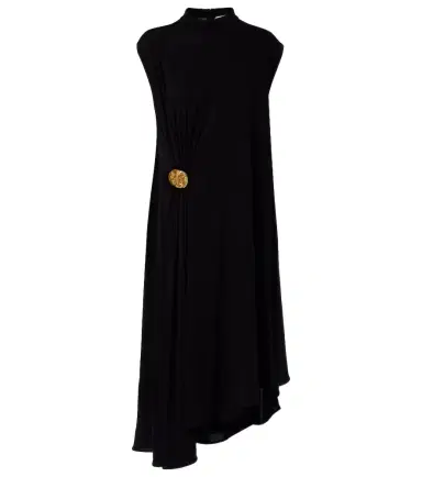 Bottega Veneta Asymmetric crêpe jersey cocktail dress | Thumbnail 1