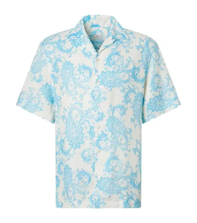 Paisley linen shirt