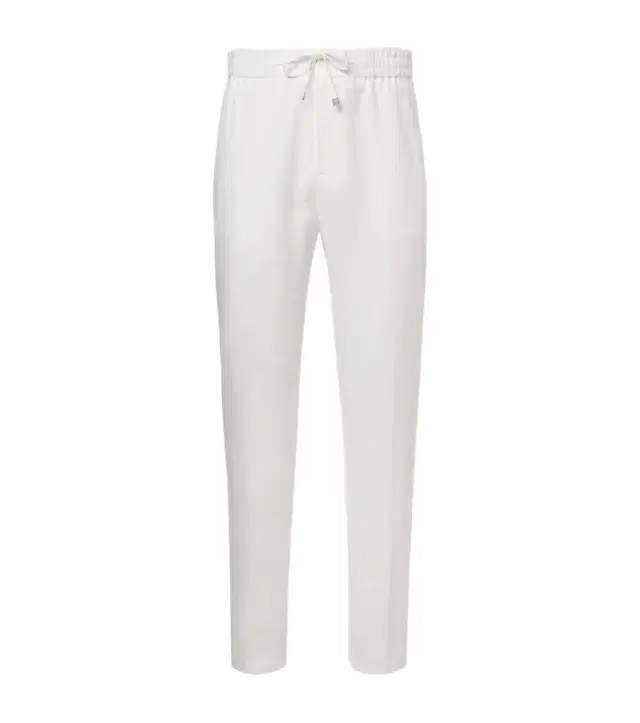 Linen slim pants