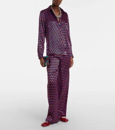 Dries Van Noten Polka-dot silk shirt | Thumbnail 4