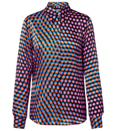 Dries Van Noten Polka-dot silk shirt | Thumbnail 1