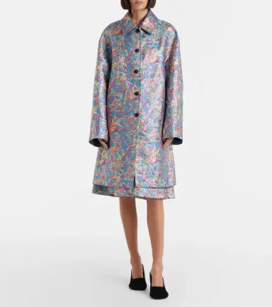 Dries Van Noten Brocade coat | Thumbnail 4 Dries Van Noten Brocade coat | Thumbnail 4