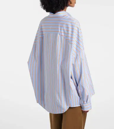 Dries Van Noten Striped cotton shirt | Thumbnail 3 Dries Van Noten Striped cotton shirt | Thumbnail 3