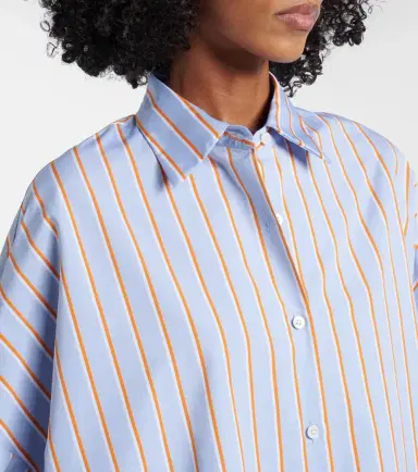 Dries Van Noten Striped cotton shirt | Thumbnail 5 Dries Van Noten Striped cotton shirt | Thumbnail 5