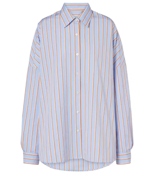 Dries Van Noten Striped cotton shirt