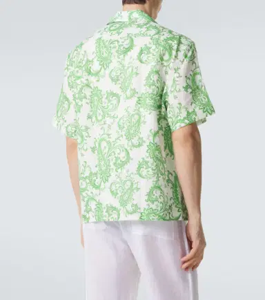 Etro Paisley linen shirt | Thumbnail 4