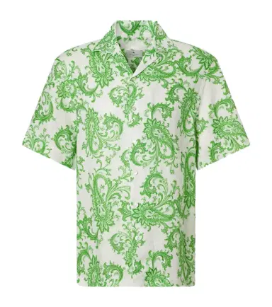 Etro Paisley linen shirt | Thumbnail 1