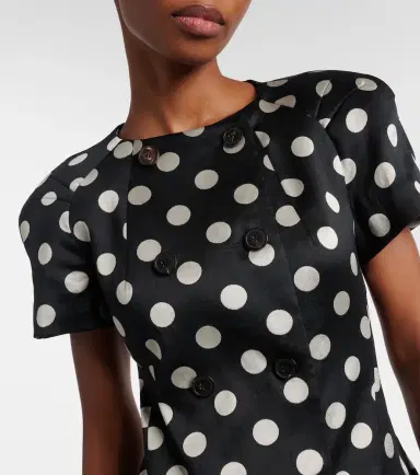 Dries Van Noten Polka-dot double-breasted blazer | Thumbnail 5 Dries Van Noten Polka-dot double-breasted blazer | Thumbnail 5