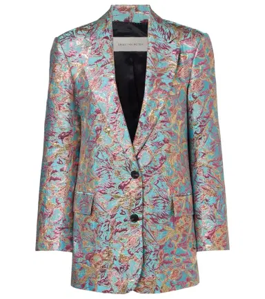 Dries Van Noten Basti jacquard jacket | Thumbnail 1 Dries Van Noten Basti jacquard jacket | Thumbnail 1