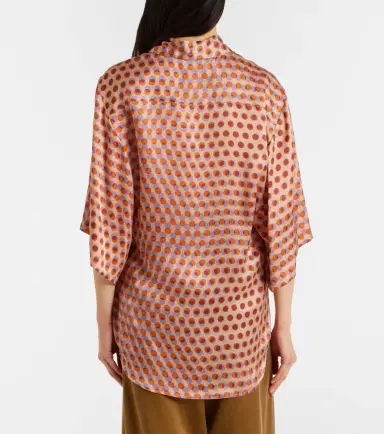Dries Van Noten Polka-dot silk shirt | Thumbnail 2