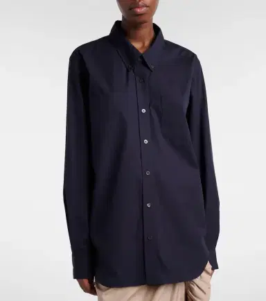 Dries Van Noten Oversized cotton poplin shirt | Thumbnail 2 Dries Van Noten Oversized cotton poplin shirt | Thumbnail 2