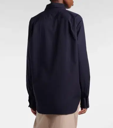 Dries Van Noten Oversized cotton poplin shirt | Thumbnail 4 Dries Van Noten Oversized cotton poplin shirt | Thumbnail 4