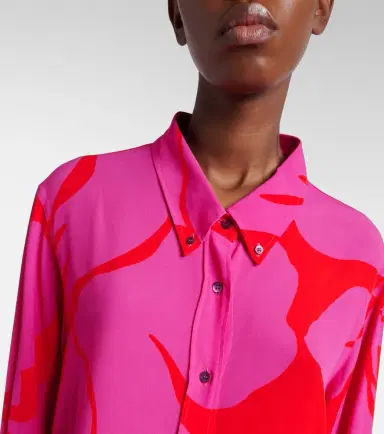 Dries Van Noten Floral oversized shirt | Thumbnail 4