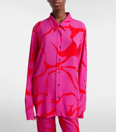 Dries Van Noten Floral oversized shirt | Thumbnail 5