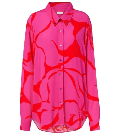 Dries Van Noten Floral oversized shirt | Thumbnail 1