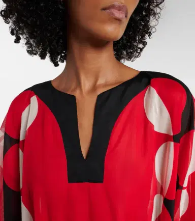 Dries Van Noten Printed cotton kaftan | Thumbnail 2