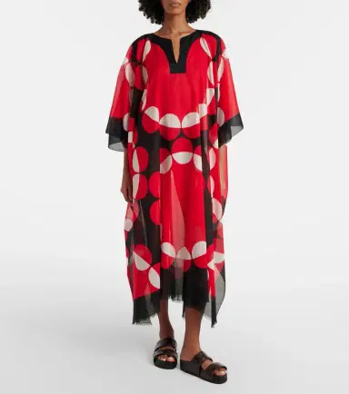 Dries Van Noten Printed cotton kaftan | Thumbnail 4