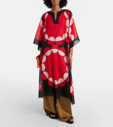 Dries Van Noten Printed cotton kaftan | Thumbnail 6