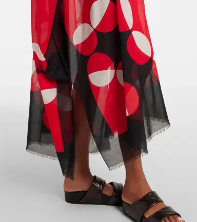 Dries Van Noten Printed cotton kaftan | Thumbnail 7