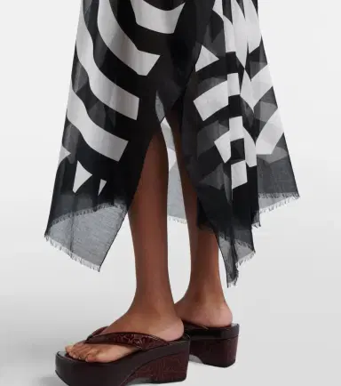Dries Van Noten Printed cotton kaftan | Thumbnail 3