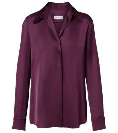 Dries Van Noten Celindra satin shirt | Thumbnail 1 Dries Van Noten Celindra satin shirt | Thumbnail 1