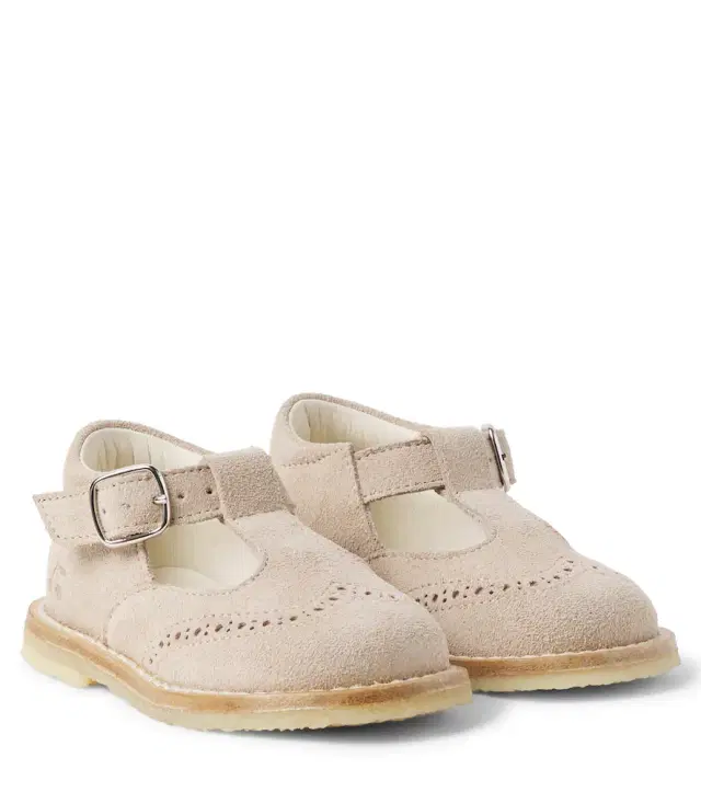 Lag suede sandals