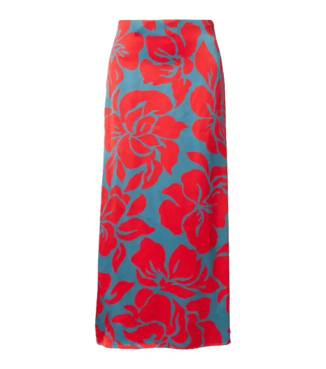 Dries Van Noten Floral pencil skirt