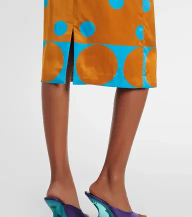 Dries Van Noten Polka-dot pencil skirt | Thumbnail 5