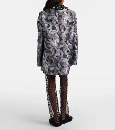 Dries Van Noten Polka-dot mesh slim pants | Thumbnail 4