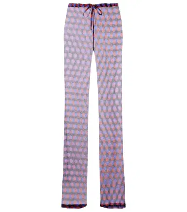 Dries Van Noten Polka-dot silk straight pants | Thumbnail 1