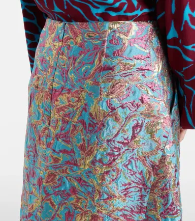 Dries Van Noten Brocade midi skirt | Thumbnail 3 Dries Van Noten Brocade midi skirt | Thumbnail 3