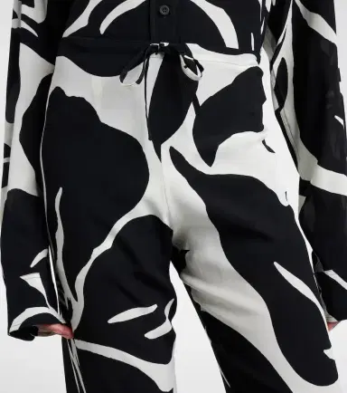 Dries Van Noten Floral straight pants | Thumbnail 3