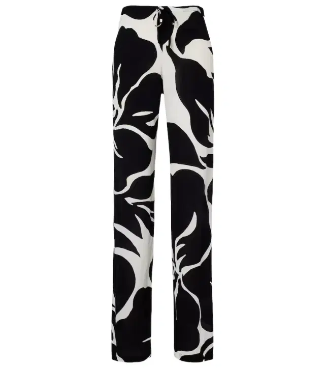 Dries Van Noten Floral straight pants