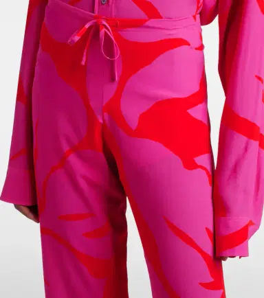 Dries Van Noten Floral straight pants | Thumbnail 2