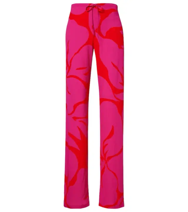 Dries Van Noten Floral straight pants