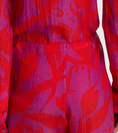 Dries Van Noten Pachas silk straight pants | Thumbnail 2