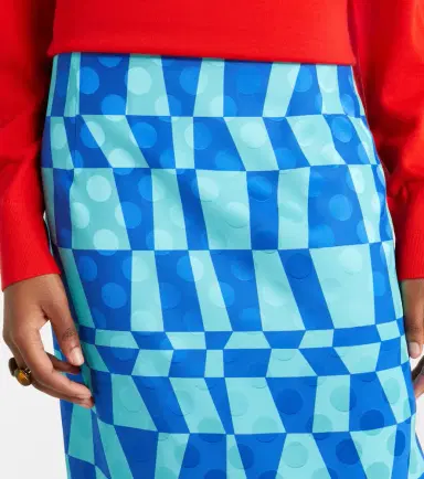 Dries Van Noten Printed pencil skirt | Thumbnail 4